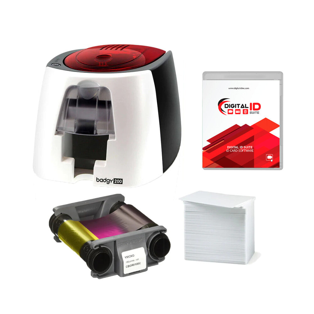 Evolis Badgy 200 Single-Sided ID Card Printer