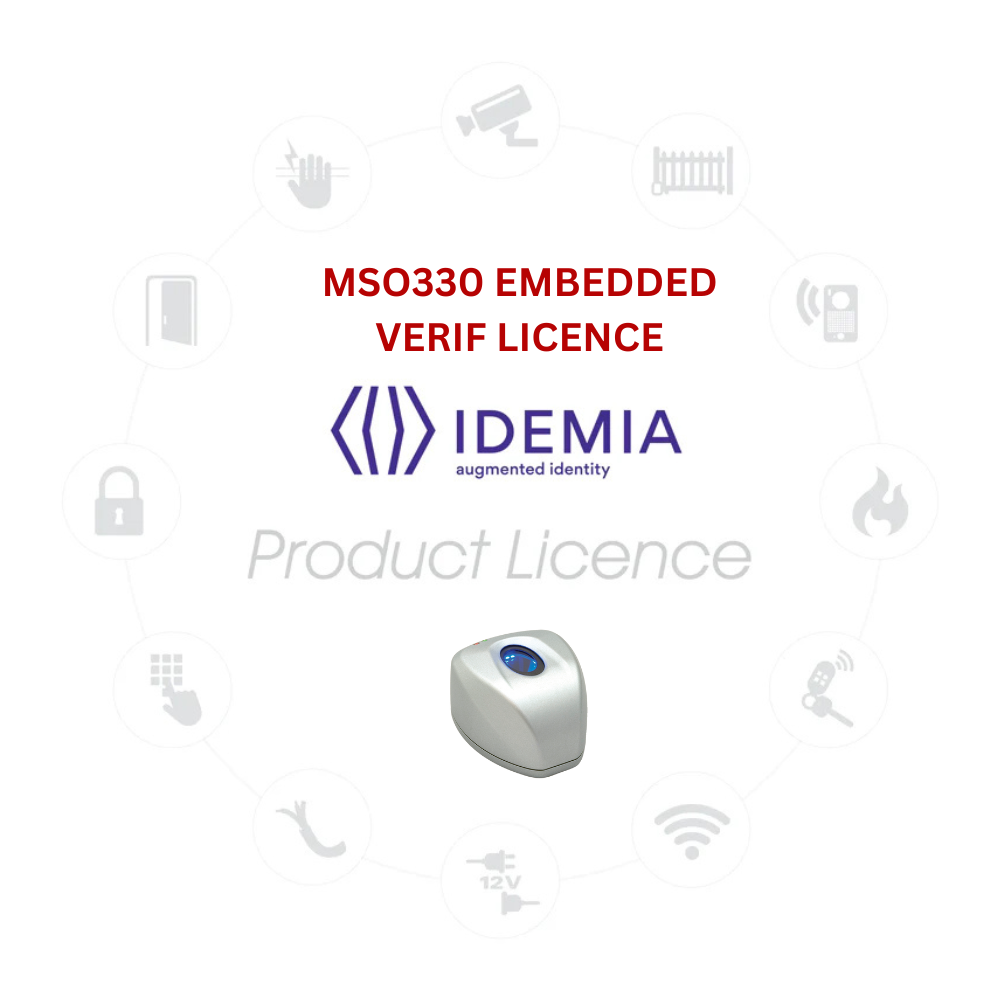 IDEMIA Embedded Verification License – Compatible with MSO 330/331