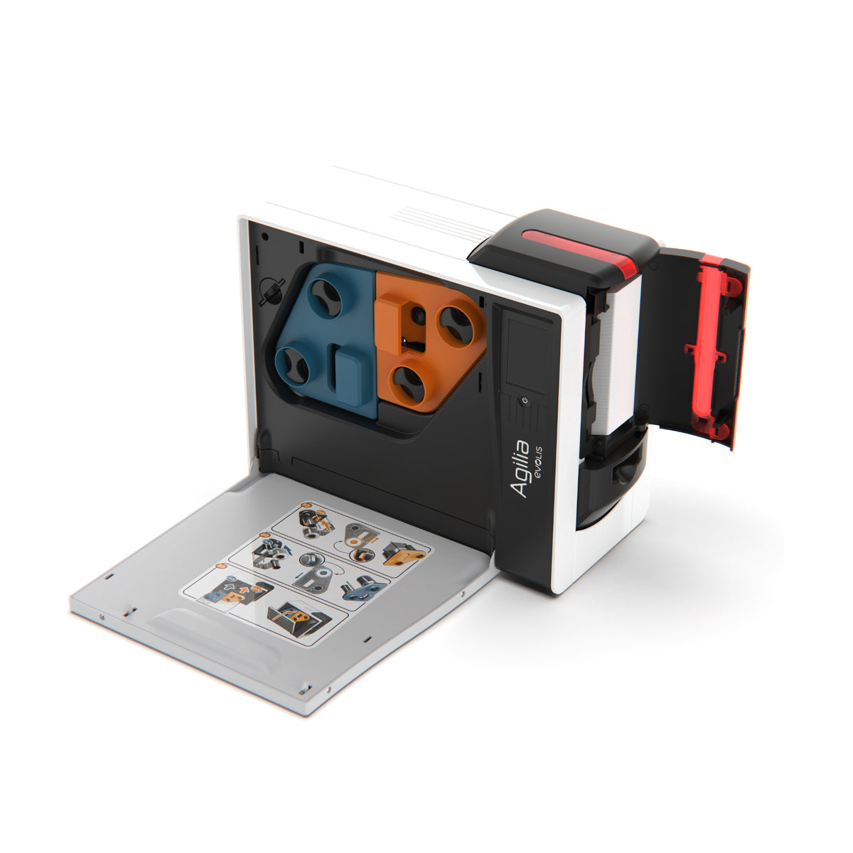 Evolis Agilia Dual-Sided Retransfer ID Card Printer